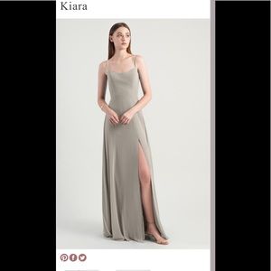 Jenny Yoo Kiara chiffon bridesmaid dress